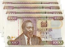 kenya currency simulacrum